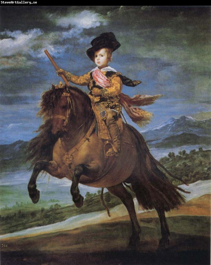 Diego Velazquez Prince Baltassar Carlos,Equestrian